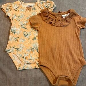 NWOT Set of 2 adorable onesies
